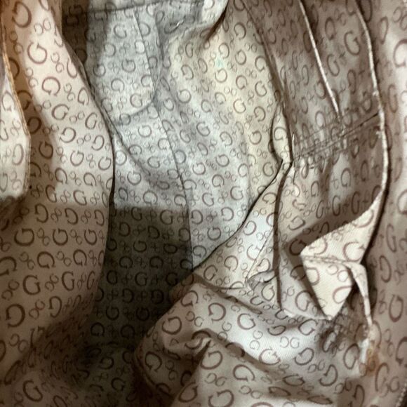 Y2K Vintage Signature Guess Tote Handbag Shoulder Bag Purse - Picture 13 of 13